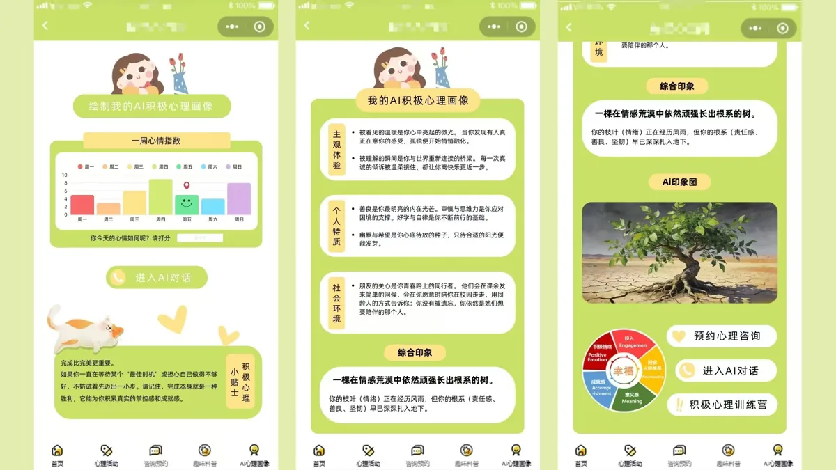 AI 生成的心理画像与训练建议